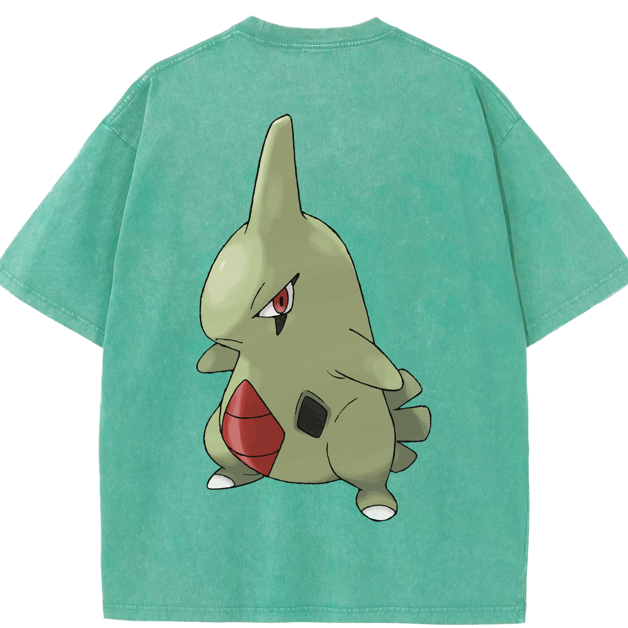 （画像用） ポケットモンスター Pokémon 綿100% ヴィンテージ風 半袖Tシャツ（背面プリント）